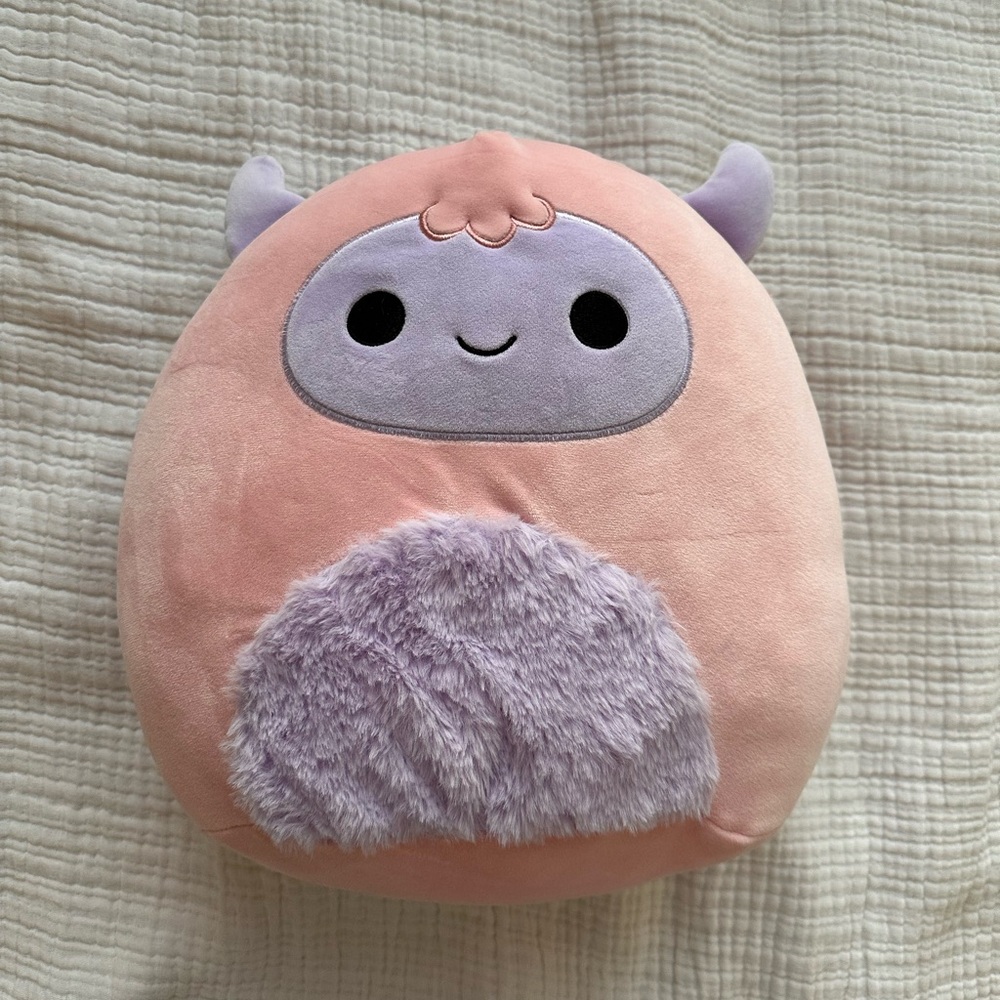 Cute Pink and Purple Plush Squishmallow
